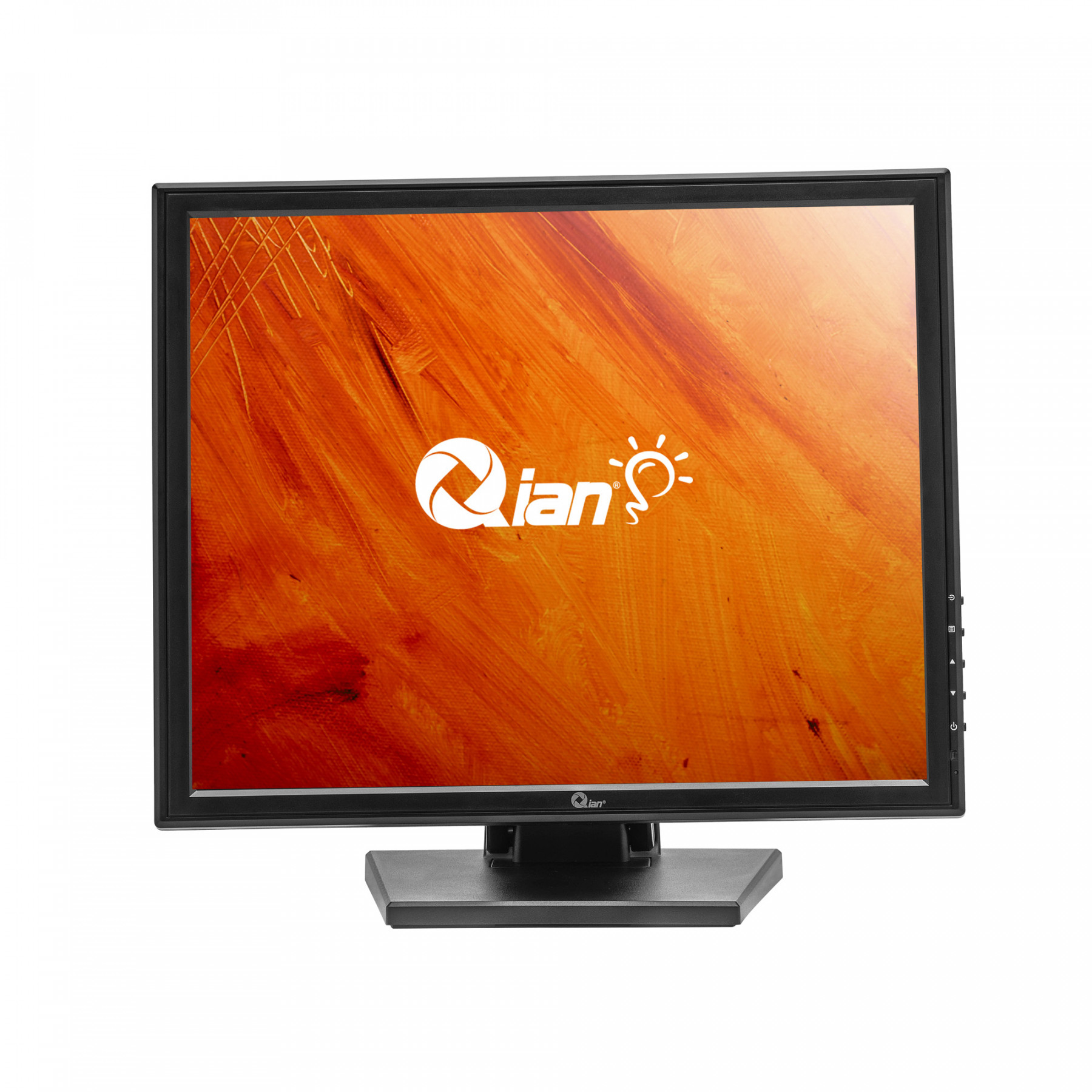 QIAN MONITOR TOUCH 17 PULGADAS TIAGO, 1280X1024P, FREC60HZ, CONECTIVIDAD VGA, HDMI Y USB, 5MS, 5 PUNTOS, INCLINACION 90 GRADOS MOD. QPM-17-01 - Qian