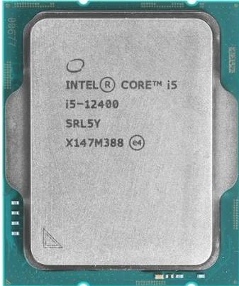 Procesador Intel® Core™ i5-12400 – Versión TRAY– SIN DISIPADOR – PARA ENSAMBLE- PROCESADOR OEM - INTEL