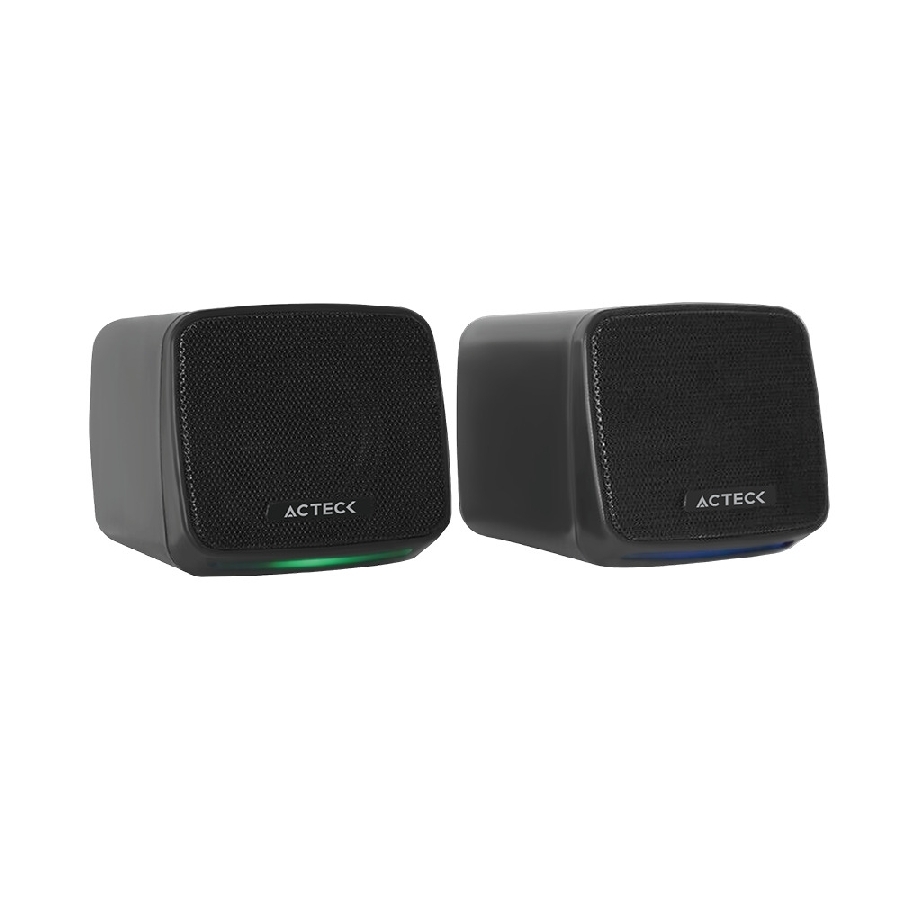 BOCINAS ACTECK / ELANT CUBE AS430 / ALAMBRICA / USB / NEGRO / AC-935265 SPK-2329 - ACTECK