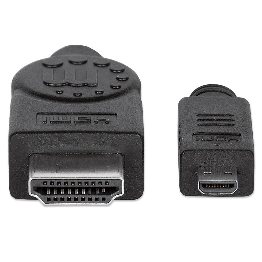 CABLE HDMI,MANHATTAN,324427, 1.4 M-MICRO 2METHERNET CB-351 - MANHATTAN