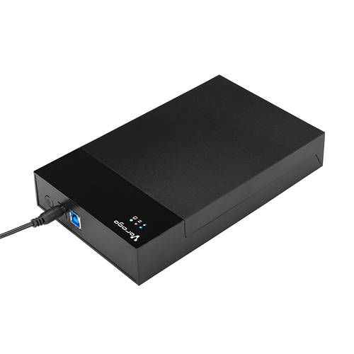 ENCLOSURE VORAGO HDD-303 NEGRO DD 2.5 Y 3.5 USB 3.0 SATA TOOL FREE - VORAGO