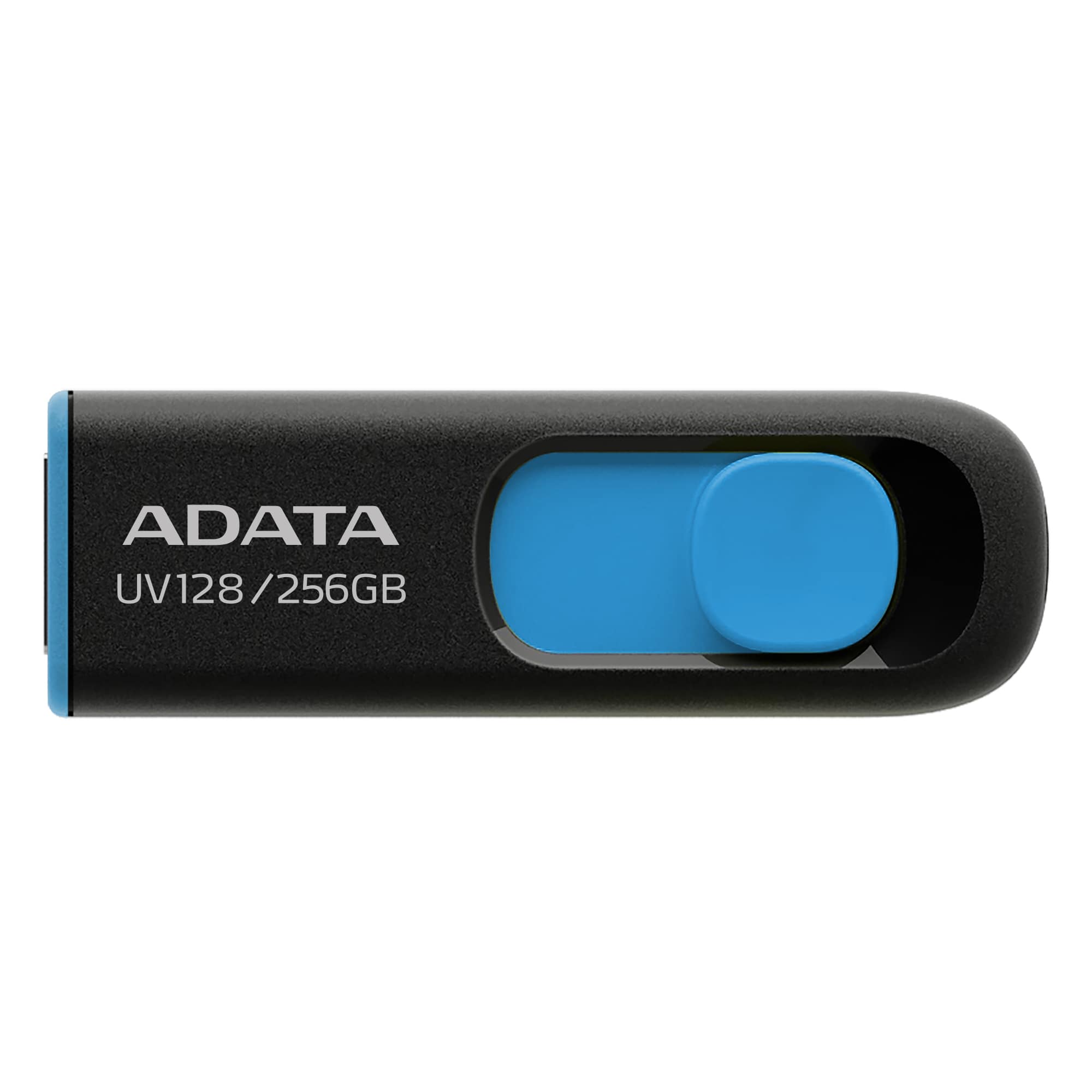 Memoria USB ADATA AUV128-256G-RBE, Negro / Azul, 256 GB, USB 3.2 Gen1 - ADATA