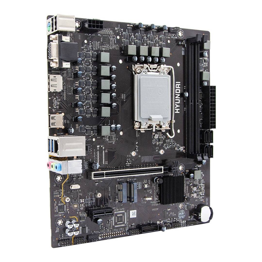 Motherboards HYUNDAI HTH610A01, DDR4-SDRAM, 64 GB, Intel, LGA1700, Micro ATX - HYUNDAI