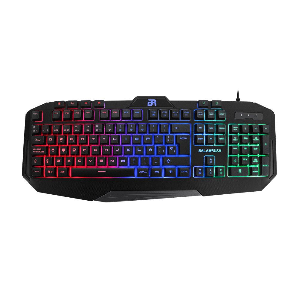 Teclado Gaming Gunfire Balam Rush Teclas macr Balam Rush BR-929639, USB, Negro TECBLR060 - Balam Rush