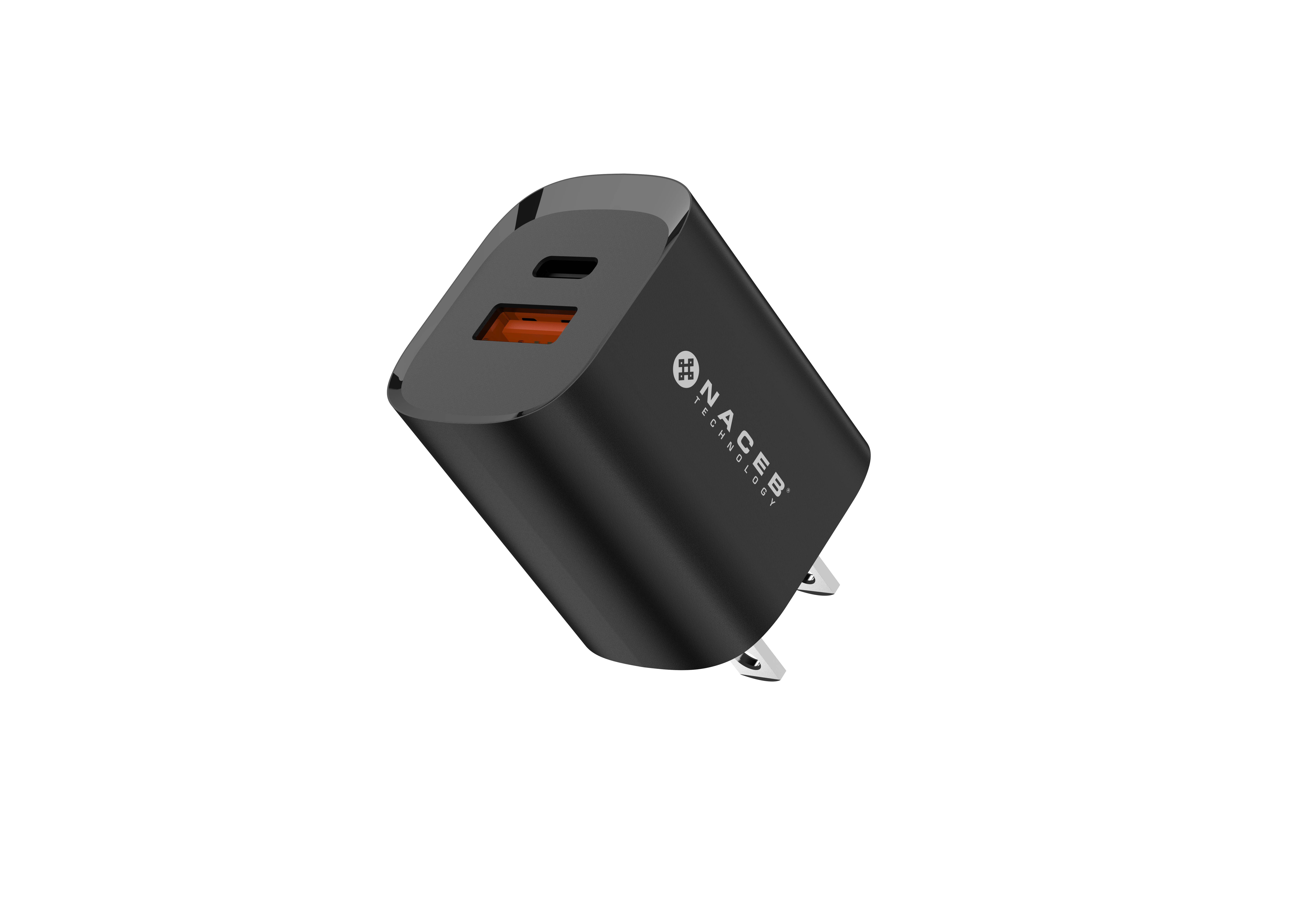 CARGADOR DE PARED NA-0143 USB-A + USB-C ACCNCB1410