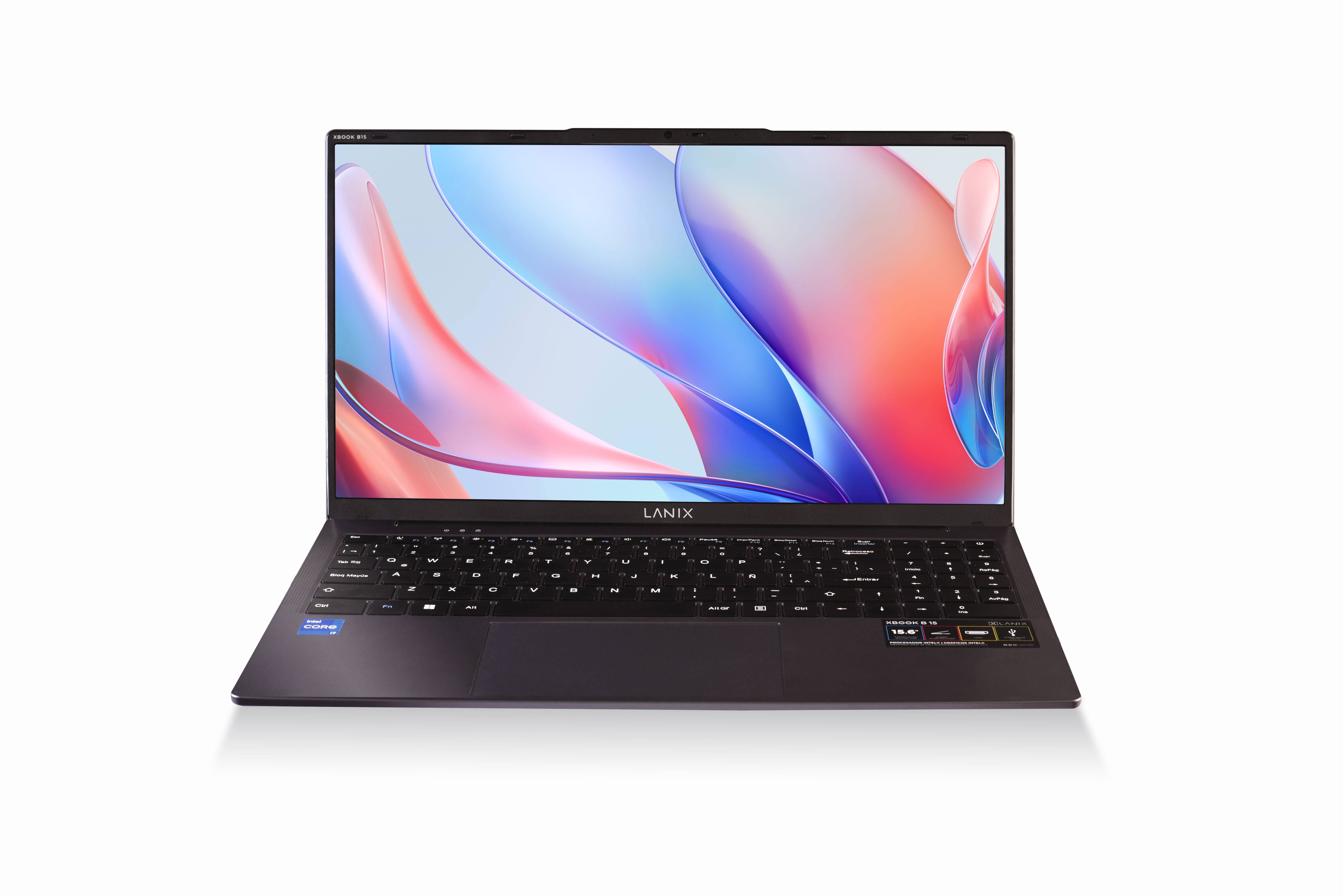 Computadora Portátil LANIX XBOOK 41940. Pantalla de 15.6 Pulgadas LED, resolución 1920 x 1080, FHD/IPS. Procesador Intel Core i5-1334U, hasta 4.10GHz COMLNX1420