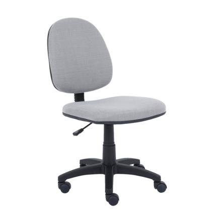 Silla Básica Nextep NE-650BG de Altura Ajustable Color Gris, Base Giratoria Tela en Malla Ajustable 10 cm, Cromada , soporta hasta 120 kg SILNEX100