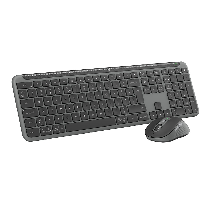 TECLADO/MOUSE LOGITECH MK950 SIGNATURE SLIM INALAMBRICO USB BOLT GRAFITO KB-1016