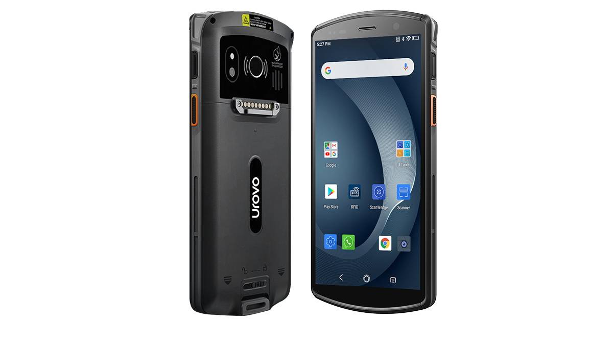 Terminal Portátil UROVO (DT50S) Pantalla tactil 5.7 HD+, 720 x 1440, 450 NITS; multitáctil. Batería estándar de 5000 mAh/19,35 Wh (6000 mAh opcional). Proc