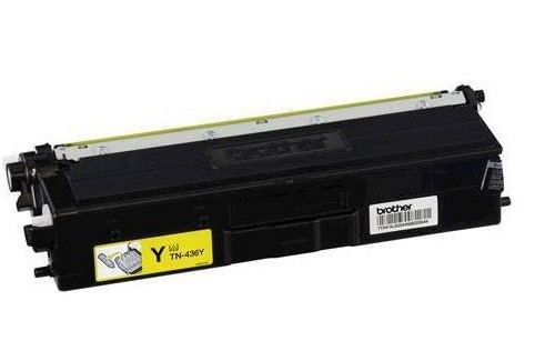 Tóner Brother Valor TN436Y amarillo, rendimiento aproximado 6,500 páginas, compatible con MFCL8900CDW, MFCL9570CDW, HLL9310CDW CARBRT3500