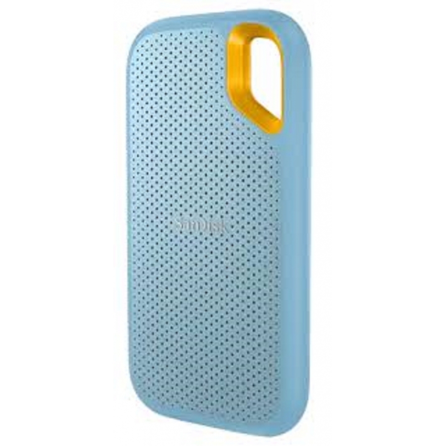 UNIDAD DE ESTADO SOLIDO SSD EXTERNO SANDISK EXTREME PORTABLE 2TB 2.5 USB 3.2 VELOCIDAD DE LECT.1050 MB/S ESCRIT.1000MB/S USO RUDO SDSSDE61-2T00-G25B HD-3078