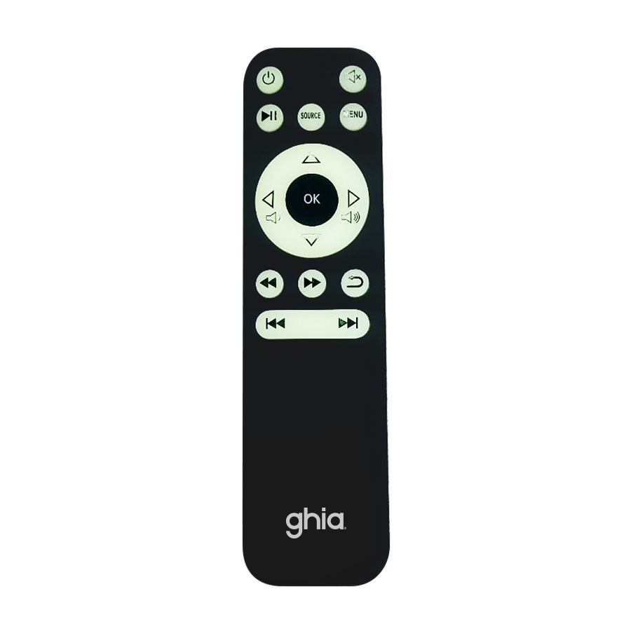 VIDEO PROYECTOR GHIA 350 ANSILM, 5000 LMENES DE LUZ, WIFI, HDMI, USB, AV, 3.5 MM, TF CARD, SCREENCAST SIN DONGLE HASTA 200 VP-1072
