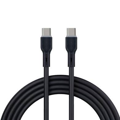 Cables USB BROBOTIX 6006825, USB C, USB C, Macho/Macho, 1 m, Negro