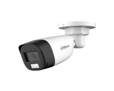 DAHUA HAC-HFW1200CLN-IL-A - Camara Bullet de 2 Mp/ Dual Inteligente+FullColor/ Lente de 2.8mm/102 Grados de Apertura/ 20 Metros de IR / Micrófono