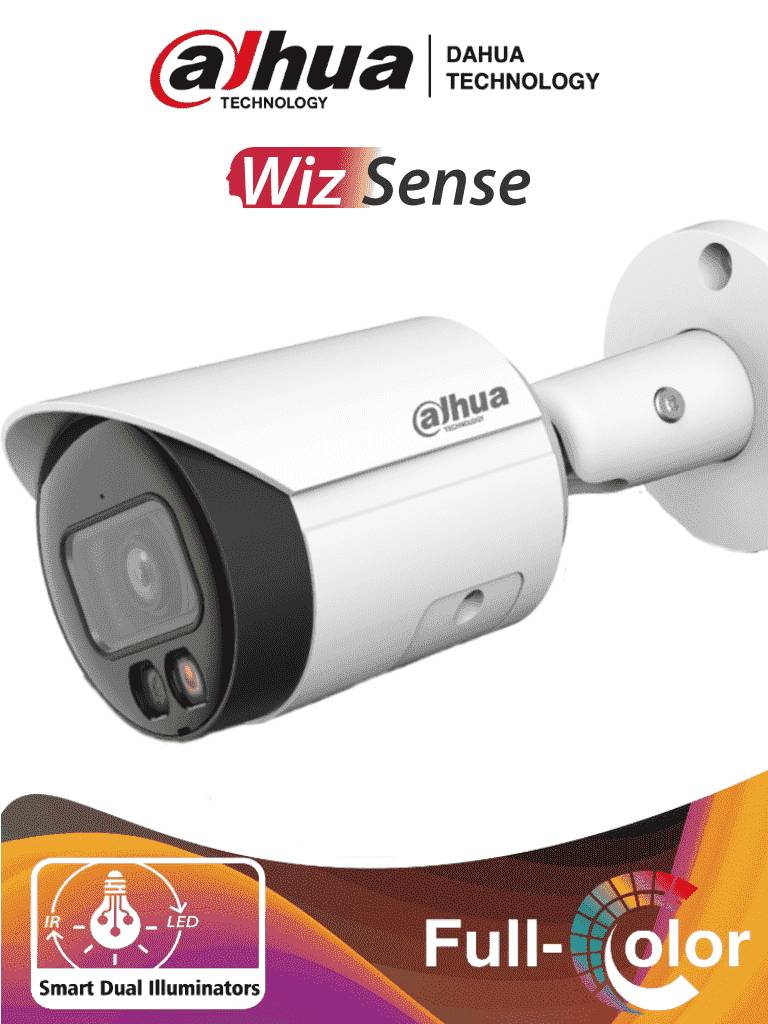 Cámara DAHUA IPC-HFW2249S-S-IL - Cámara Bullet IP 2 Megapíxeles
