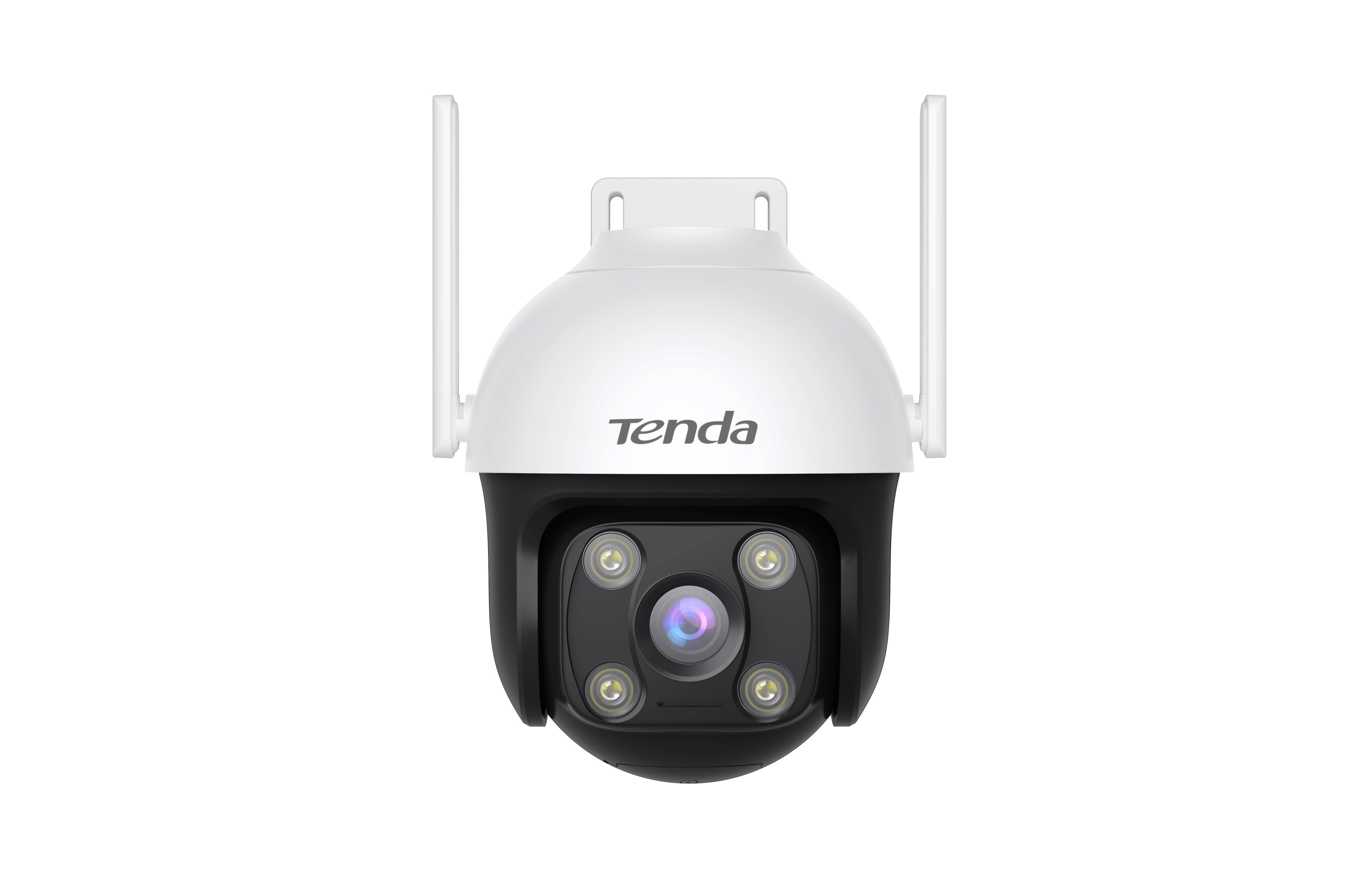 Cámara de vigilancia para exteriores de alto rendimiento TENDA CH7,integra cobertura visual de 360°,visión nocturna a color y detección de personas.