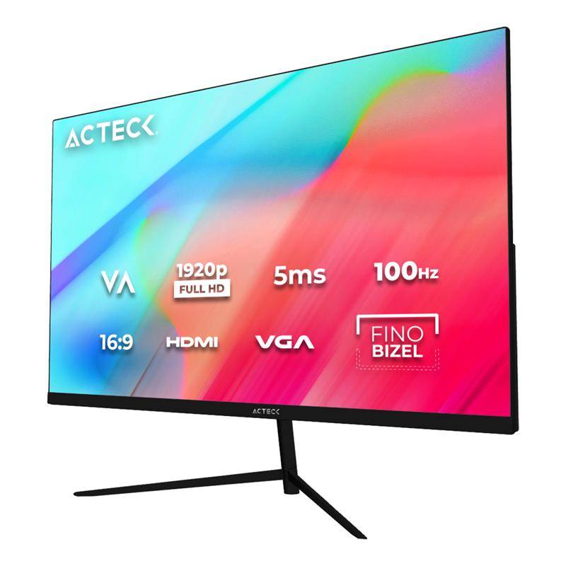 Monitor CAPTIVVIVID II SP270 Acteck Panel de 27 Pulgadas, Resolución max 1920*1080p, Frecuencia: 100Hz MONACT120