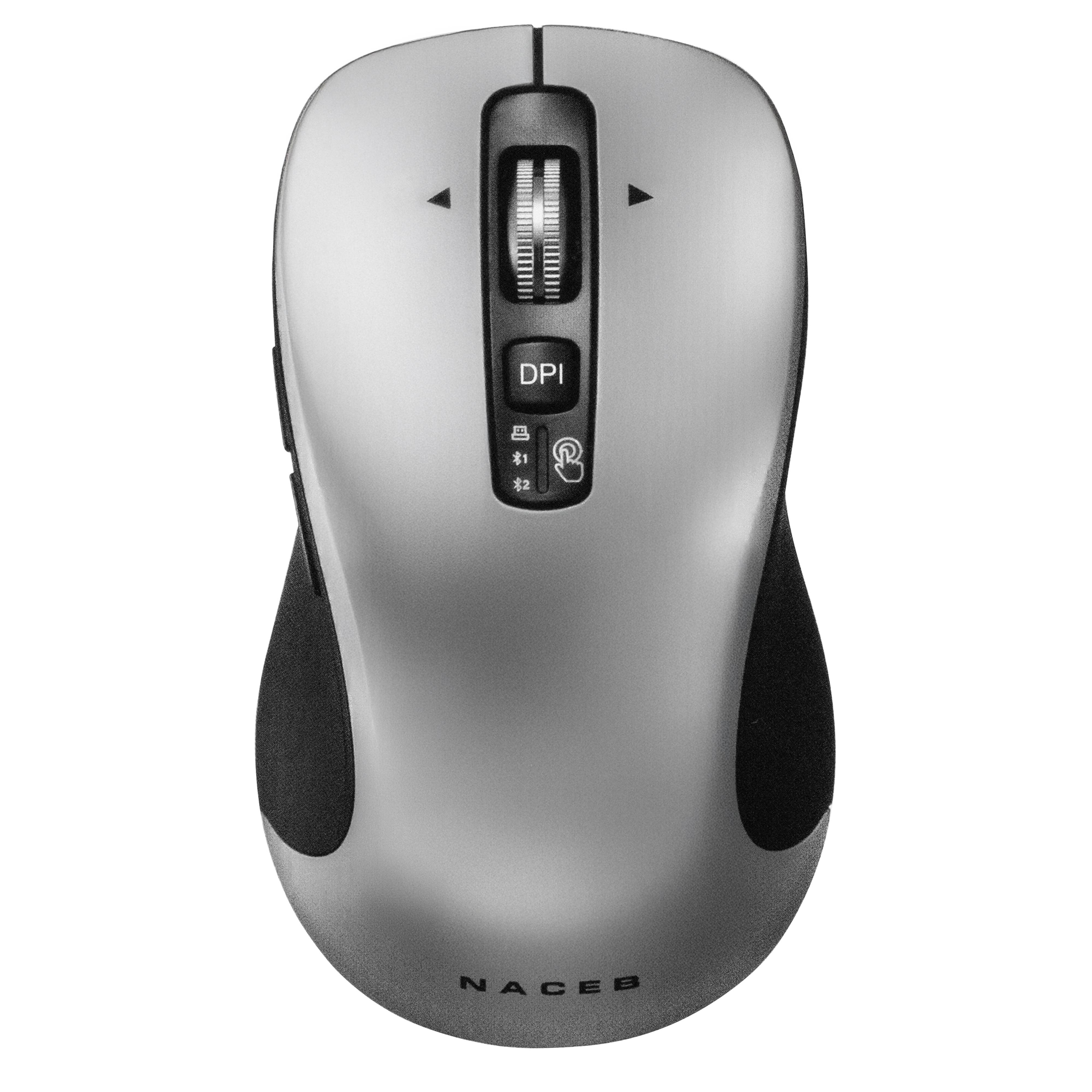 NACEB MOUSE INFINITY ESSENCIAL ES1 INALAMBRICO GRIS NA-0132G MOUNCB700