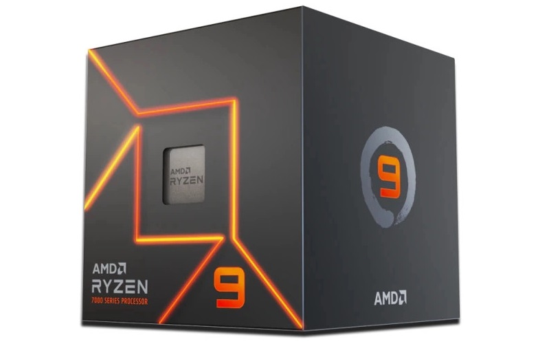 AMD RYZEN 9 7900, 12 núcleos, Socket AM5, Con Gráficos Incluidos No incluye disipador