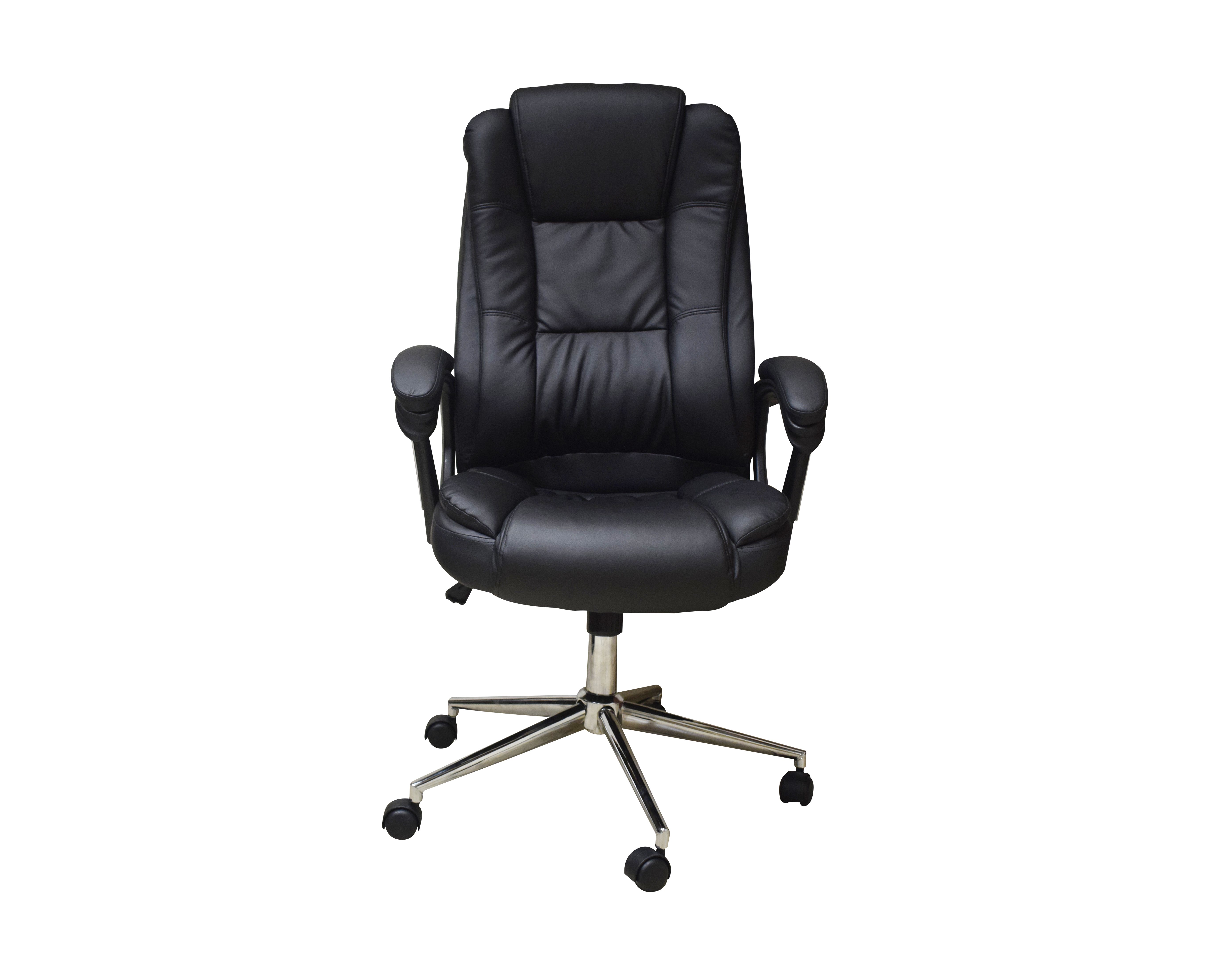 Silla Ejecutiva Naceb Technology Negro NA-0930N, Ejecutiva, Asiento acolchado, Negro, Vinipiel ACCNCB860