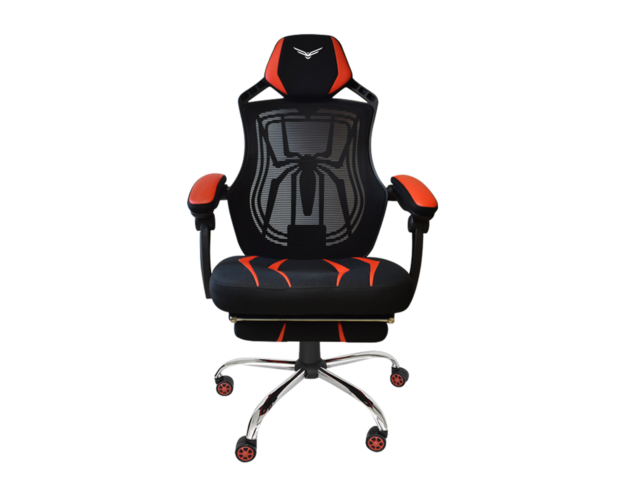 Silla Gaming Naceb Technology NA-0928, Gamer, Asiento acolchado, Negro/Rojo ACCNCB810