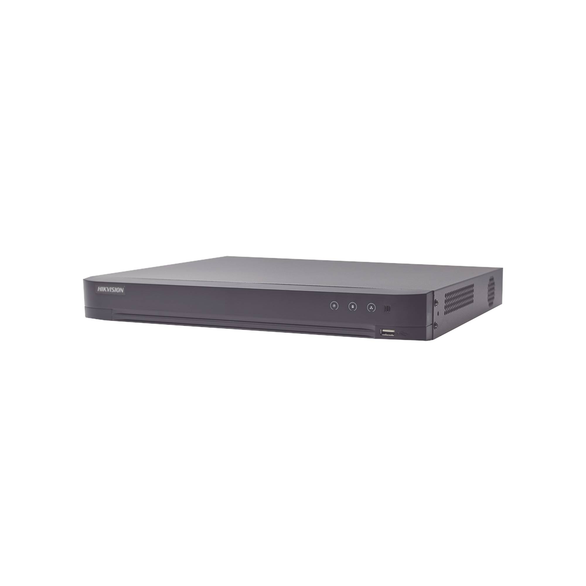 DVR 8 Canales TURBOHD + 8 Canales IP / 8 Megapíxel (4K) IDS-7208HUHI-M1/A/X / Audio por Coaxitron / ACUSENSE
