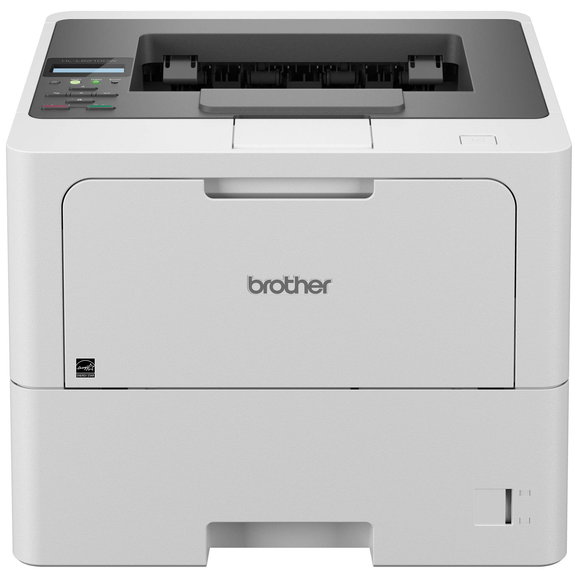 Impresora Láser Monocromática Brother Valor HLL6210DW, 52 ppm, Dúplex, Gigabit Ethernet, Wifi, Tóner de hasta 18,000 págs IMPBRT770