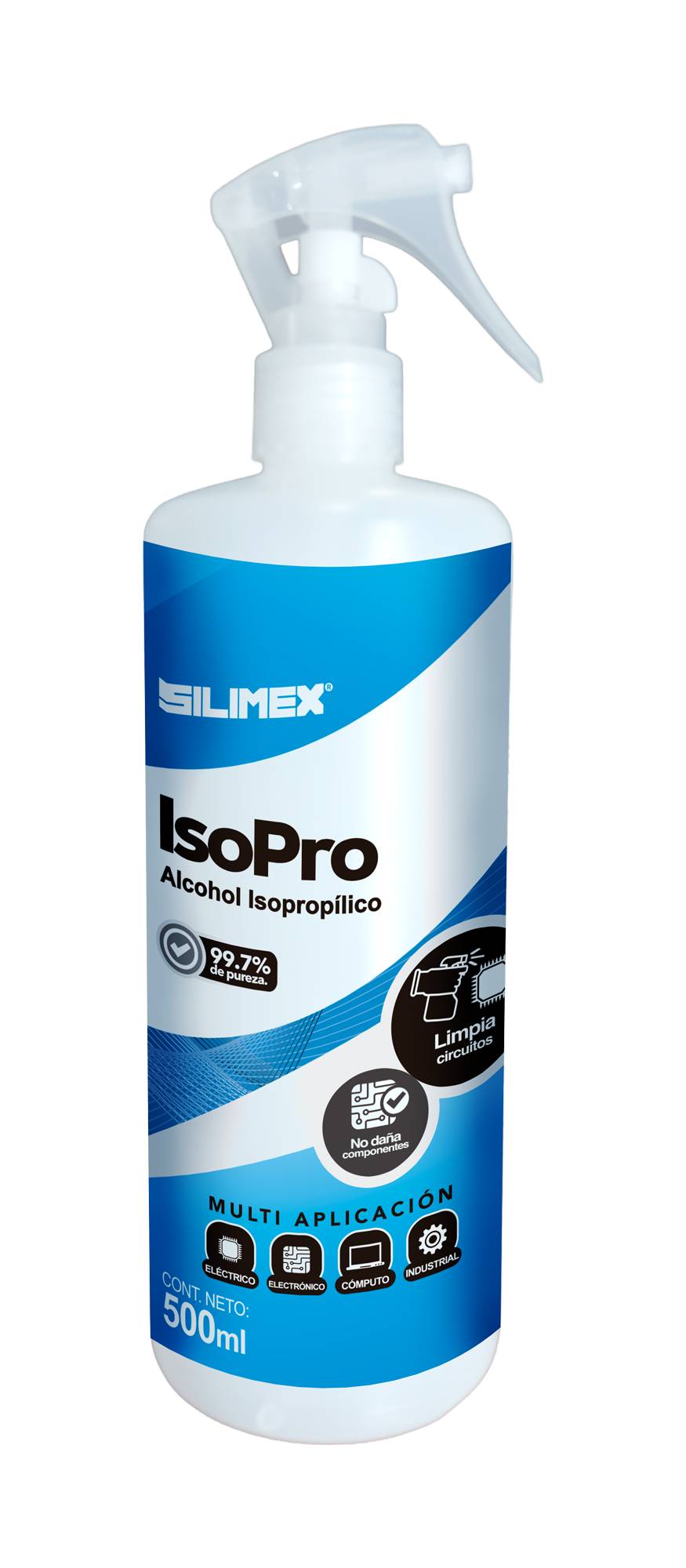 IsoPro Alcohol Isopropilico 500 ml SLXLMP730