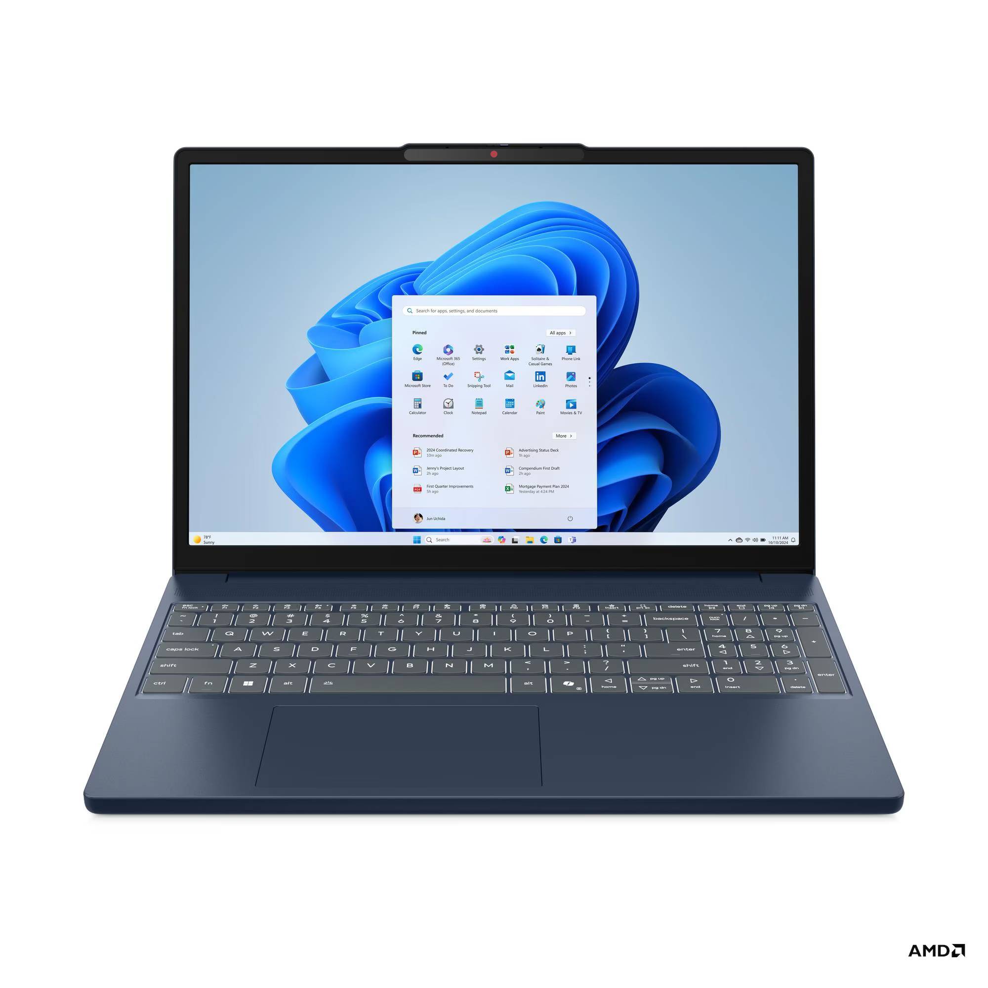 Lenovo IdeaPad Slim 3 15ARP10, AMD Ryzen 7 7735HS, 16 GB, 1 TB  SSD, Pantalla 15.3 Pulgadas, Windows 11 Home, 1 año de garantia. COMLEV6650