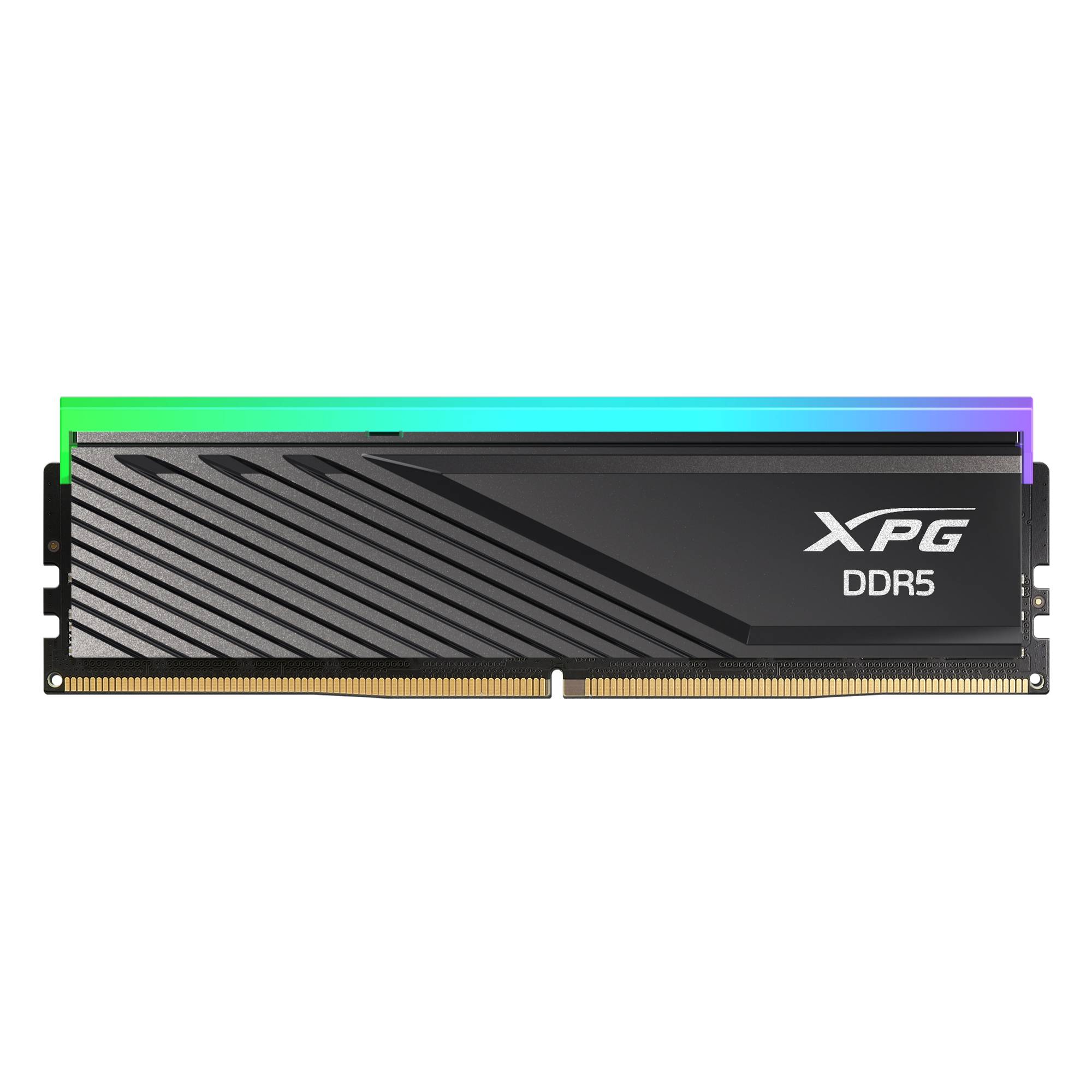 Memoria RAM ADATA XPG LANCER BLADE RGB, DDR5 16GB UDIMM 6000MHz, con Iluminación RGB. Disipador NEGRO. AX5U6000C4816G-SLABRBK