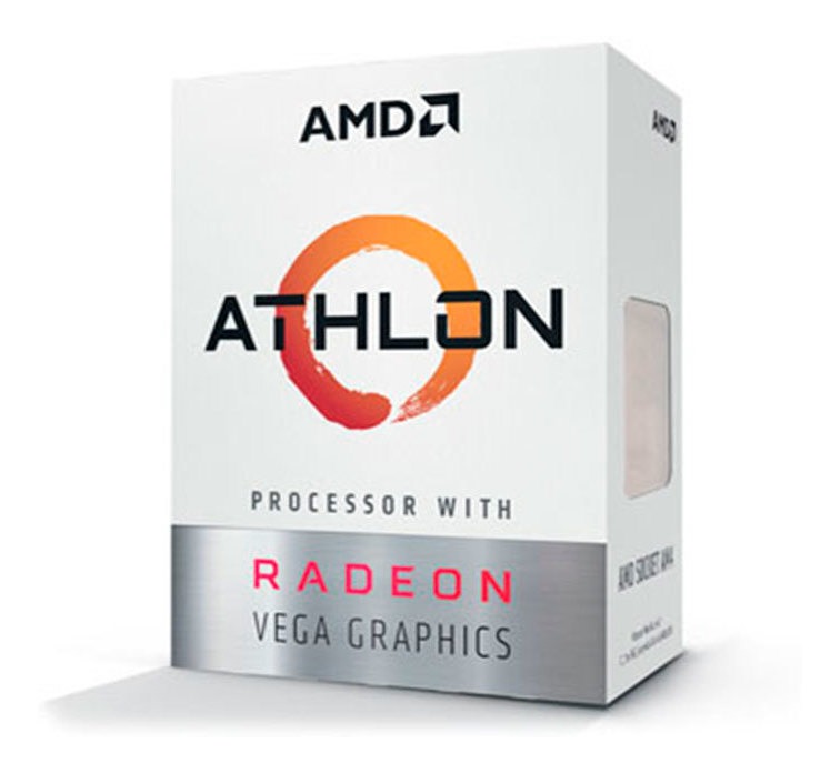 AMD ATHLON 3000G, 2 núcleos, Socket AM4, Con Gráficos Radeon Vega 3.