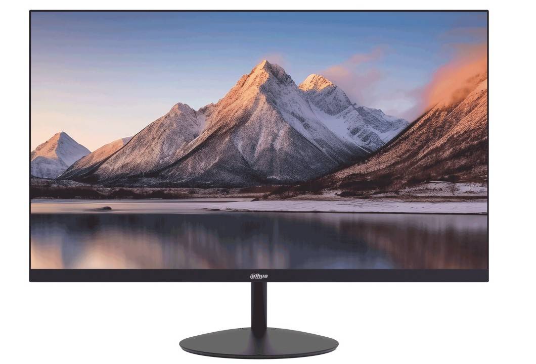 Monitor Dahua DHI-LM22-A211Y  pant.LED de 21.45 pulgadas, diseñada para videovigilancia,Full HD , 100Hz, l VA, bisel estrecho,visión clara 178°,HDMI/VGA y