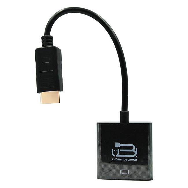 ADAPTADOR URBAN BALANCE HDMI A VGA 1080P ACCUBA210