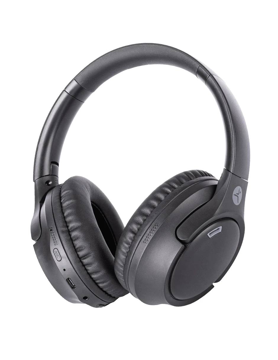 AUDIFONOS DJ ANC CONEXIÓN BT V5.3 TIEMPO DE CARGA 1.5 A 2 HRS DURACIÓN DE ESPERA APROX 200 HRS TIEMPO DE USO APROX 21 HRS BOCTCH3210