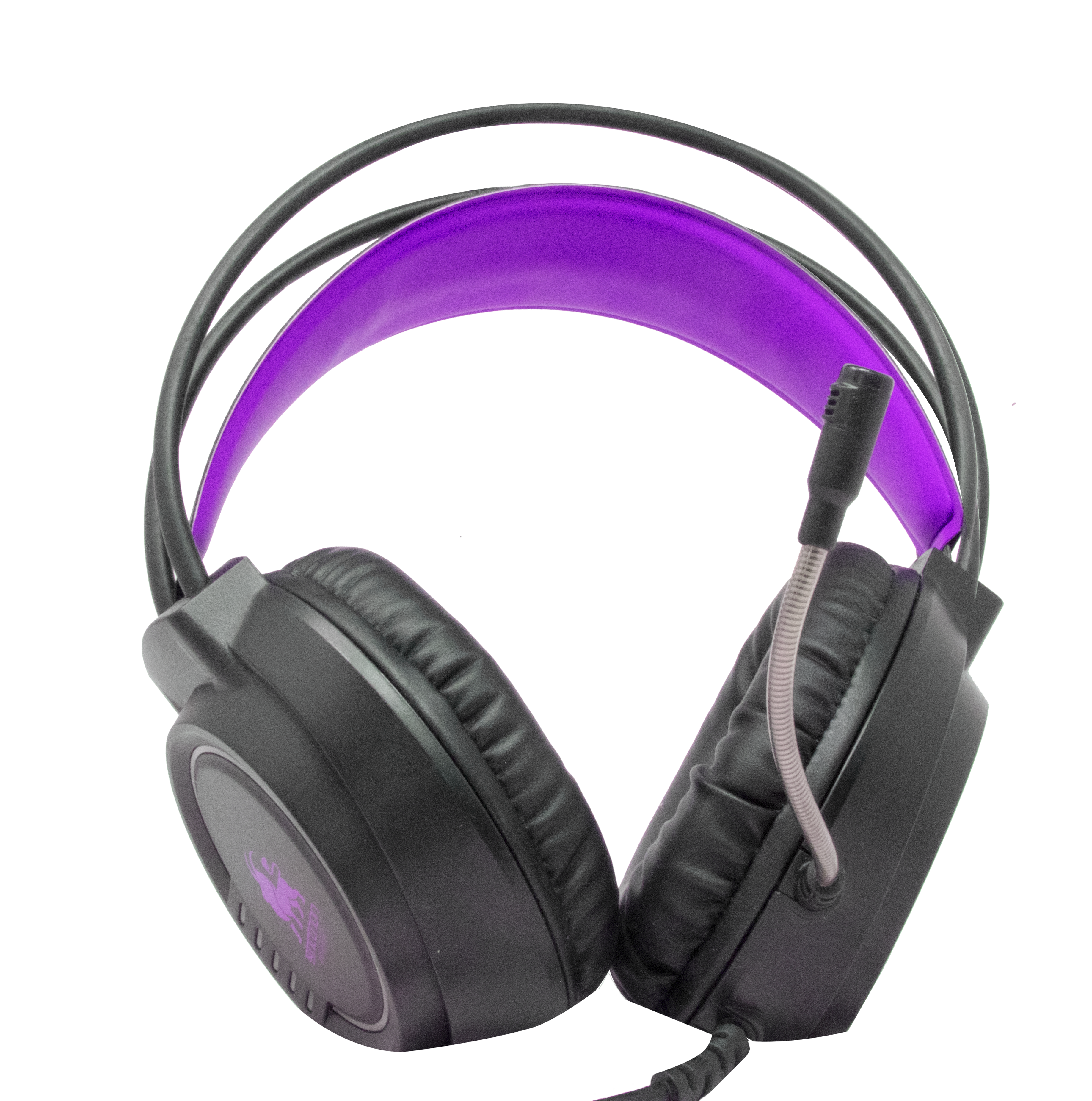 AUDIFONOS HEADSET GAMING OVER-EAR NBHG KIMERA RGB ALAMBRICO 3.5MM USB PC CONSOLAS CELULAR MICROFONO FLEXIBLE INC ADAPTADOR FUCSIA BOCNNN560