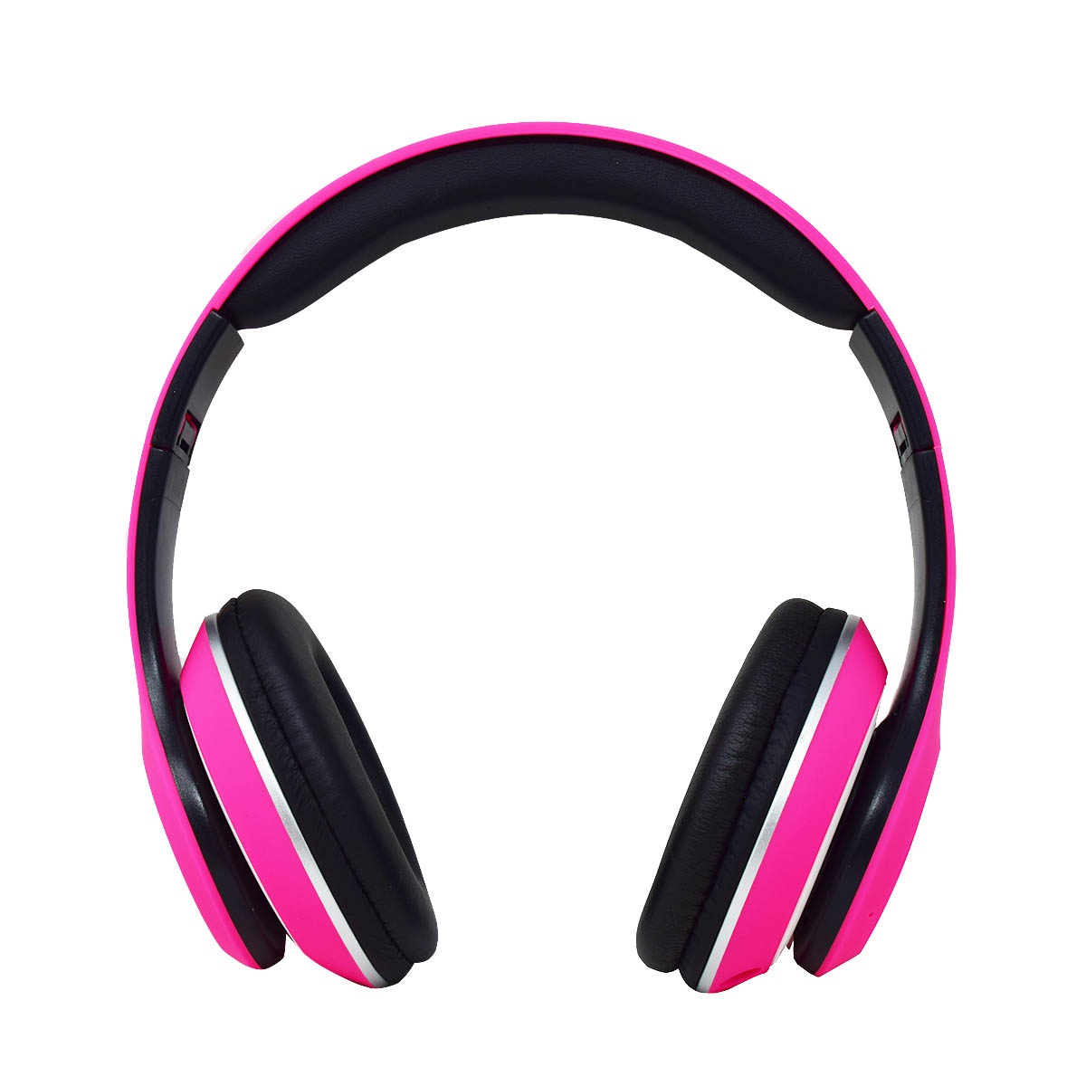 AUDIFONOS OVER-EAR BLUETOOTH NBH-01 SONIDO HI-FI 3.5MM RADIO FM MICRO SD 3.5MML MANOS LIBRES RUBBERIZED ROSA BOCNNN310