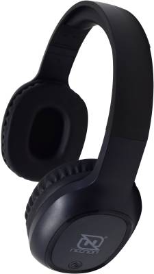 AUDIFONOS OVER-EAR BLUETOOTH NBH-04 PRO ALTA POTENCIA RADIO FM MICRO SD 3.5MML MANOS LIBRES NEGRO/NEGRO BOCNNN390