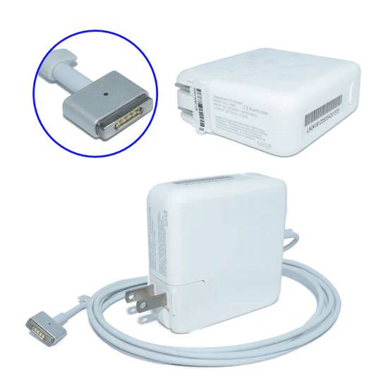 Cargador / Adaptador para Laptop AC-AP2-60W GENERICO de 60w 16.5v y 3.65A magsafe 2
