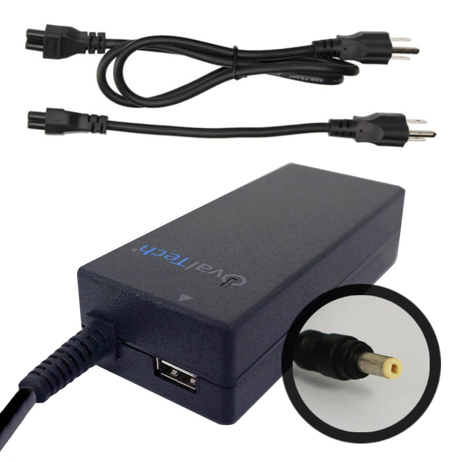 Cargador / Adaptador para Laptop OVALTECH OTAC-E50 de 65W 18.5V-3.5A (4.8*1.7)