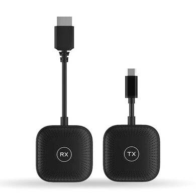 EXTENSOR DE VIDEO, EXTENSOR DE RANGO WIRELESS HD TIPO C /HDMI INALÁMBRICO, HASTA 50 M 963432 BROBOTIX