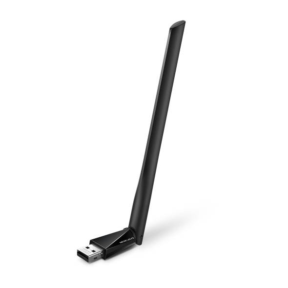 Adaptador USB inalámbrico de doble banda de alta ganancia AC1300 (MA30)