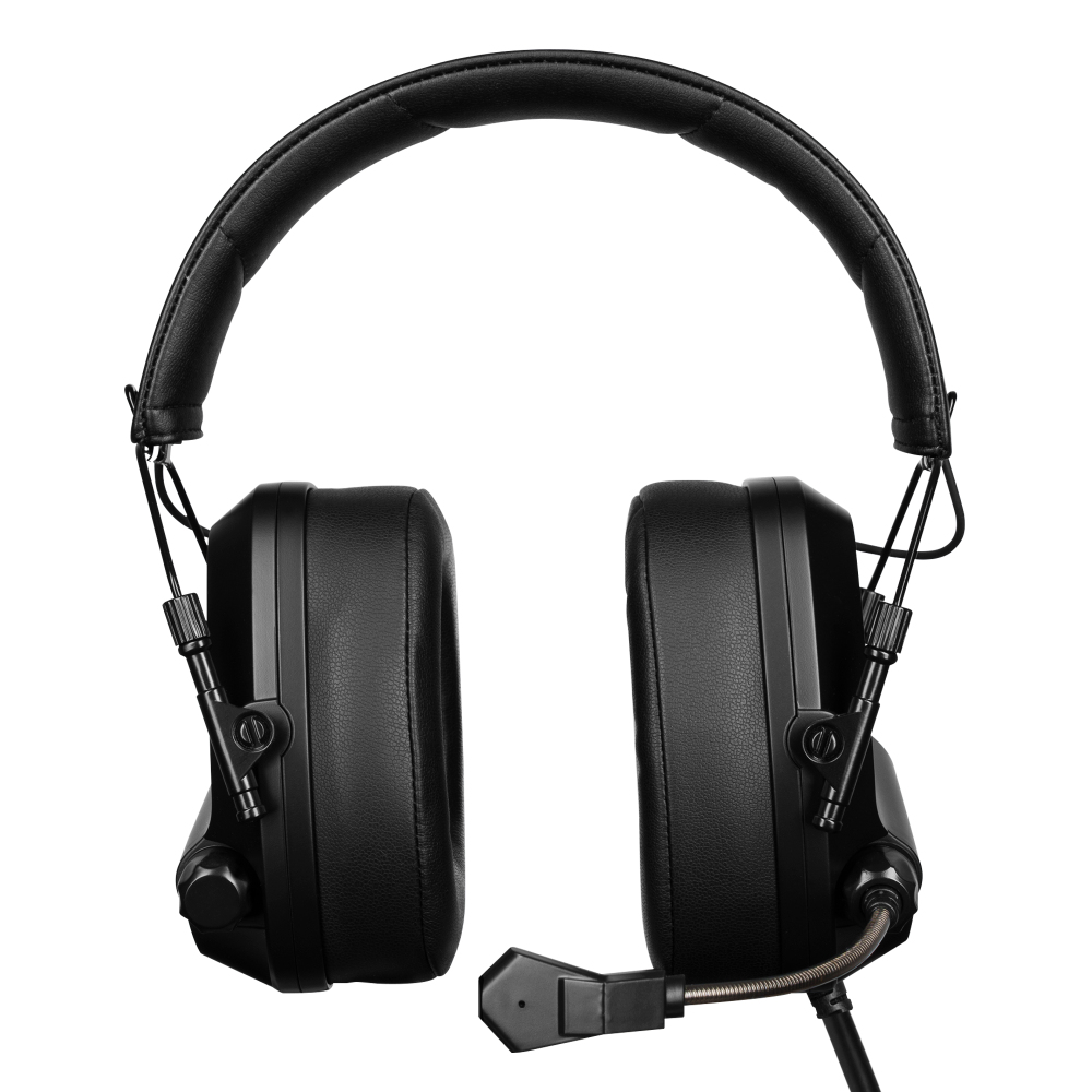 DIADEMA GAME FACTOR HSG550 CONEXIÓN POR USB / MICRÓFONO AJUSTABLE / SURROUND 7.1 / NEGRO