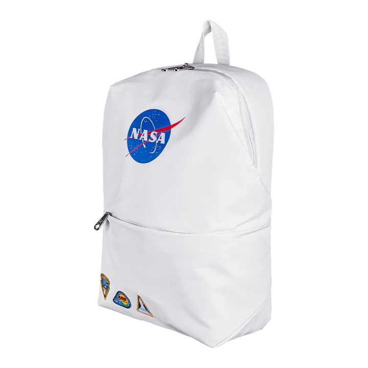 BACKPACK NASA NSB22320-2 marca TechZone Laptop Backpack 15.6 pulgadas en poliester, color azul con bolsas laterales ACCTCH9870