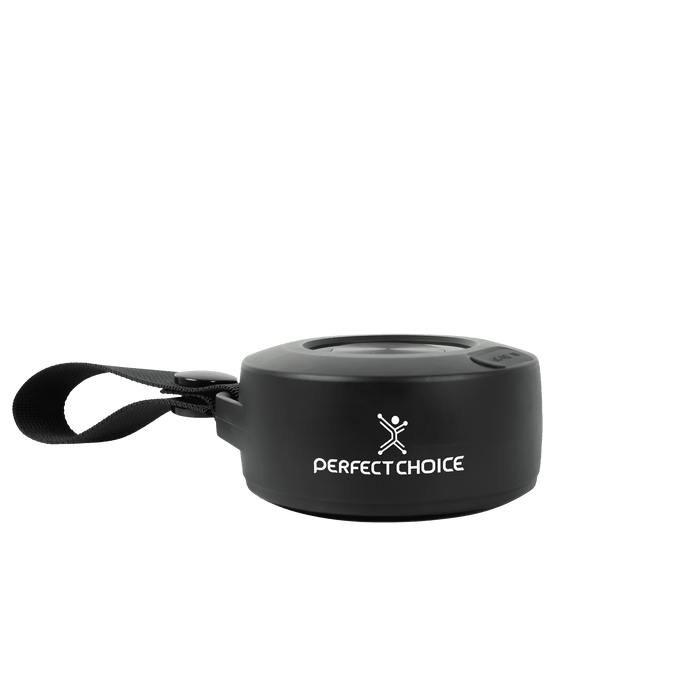 Bocina Bluetooth Inalámbrica Portátil Luz RGB Función TWS Handy Color Negro| PERFECT CHOICE BOCMST3520