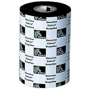 Ribbon ZEBRA 2000 Standard de CERA 110mm x 450mts. / 4.33 x 1,476' Compatible con Impresoras Industriales (Tabletop)