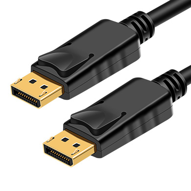 CABLE DISPLAYPORT, V1.2, 4K, 1 M, DISPLAYPORT A DISPLAYPORT, MACHO/MACHO, NEGRO, BROBOTIX 6005811