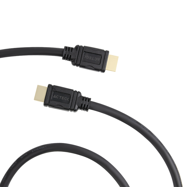 Cable HDMI a HDMI 3m Linx Plus CH230 Essential Series 4K, Largo del cable 3metros. Color: Negro. AC-934794 CABACT1060