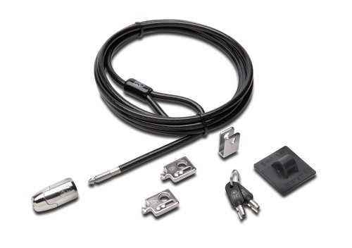 Cable de Bloqueo Kensington para Computadora de Escritorio - 2.44m Cable - Negro - Acero al carbono K64424WW ACCKNS1190