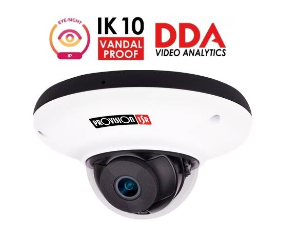 Camara antivandalica IP 2 MP, Lente 2.8mm (108°), de dia detecta hasta 40 mts/Reconoce: 8 mts/Idetifica: 4 mts, IR 10 mts, RF, CheckPoint,micro,IP67