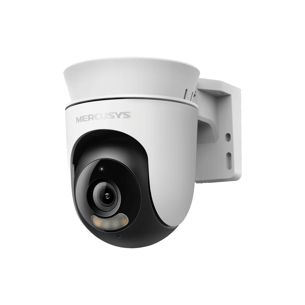 Cámara de seguridad Wi-Fi panorámica exterior Pan/Tilt (MC500) Full HD de 1080p con vista de 360
